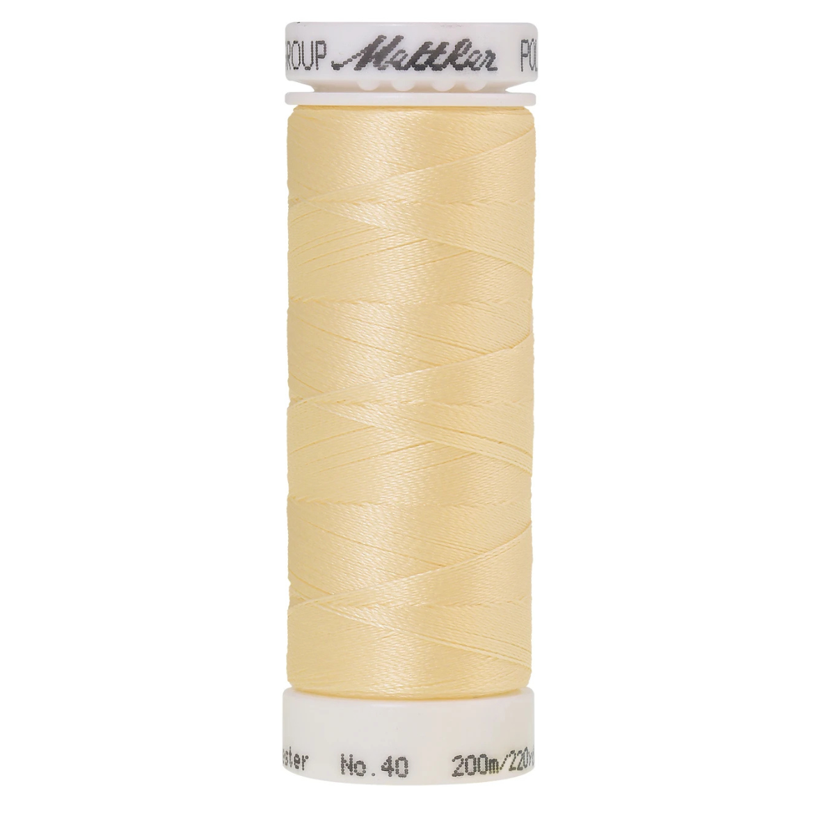 Mettler Poly Sheen Thread - 220 yds - Vanilla