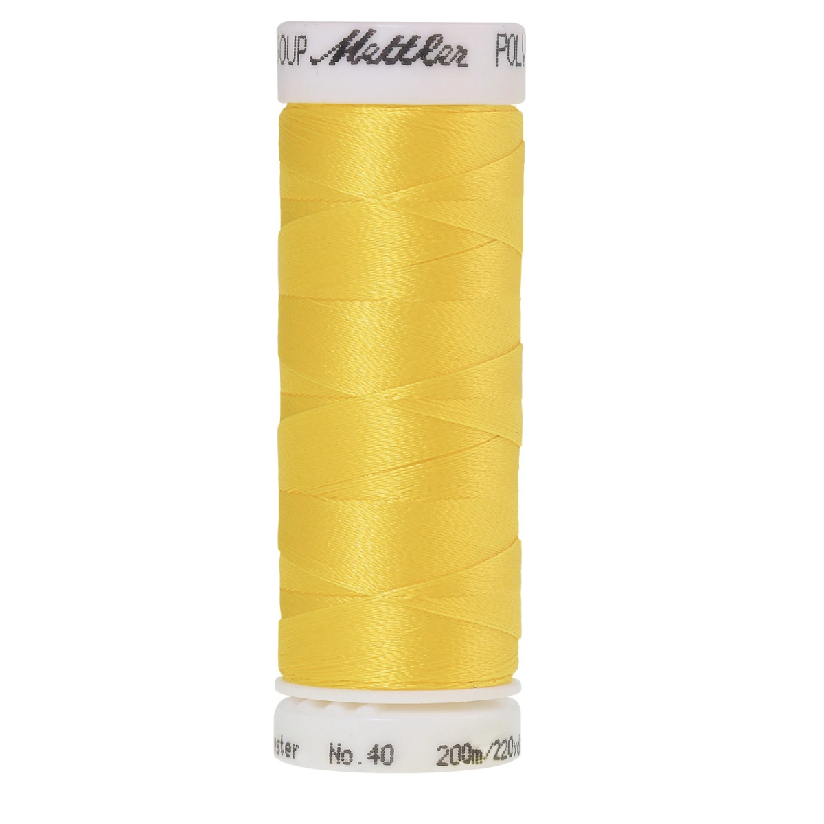 Mettler Poly Sheen Thread - 220 yds - Yellow