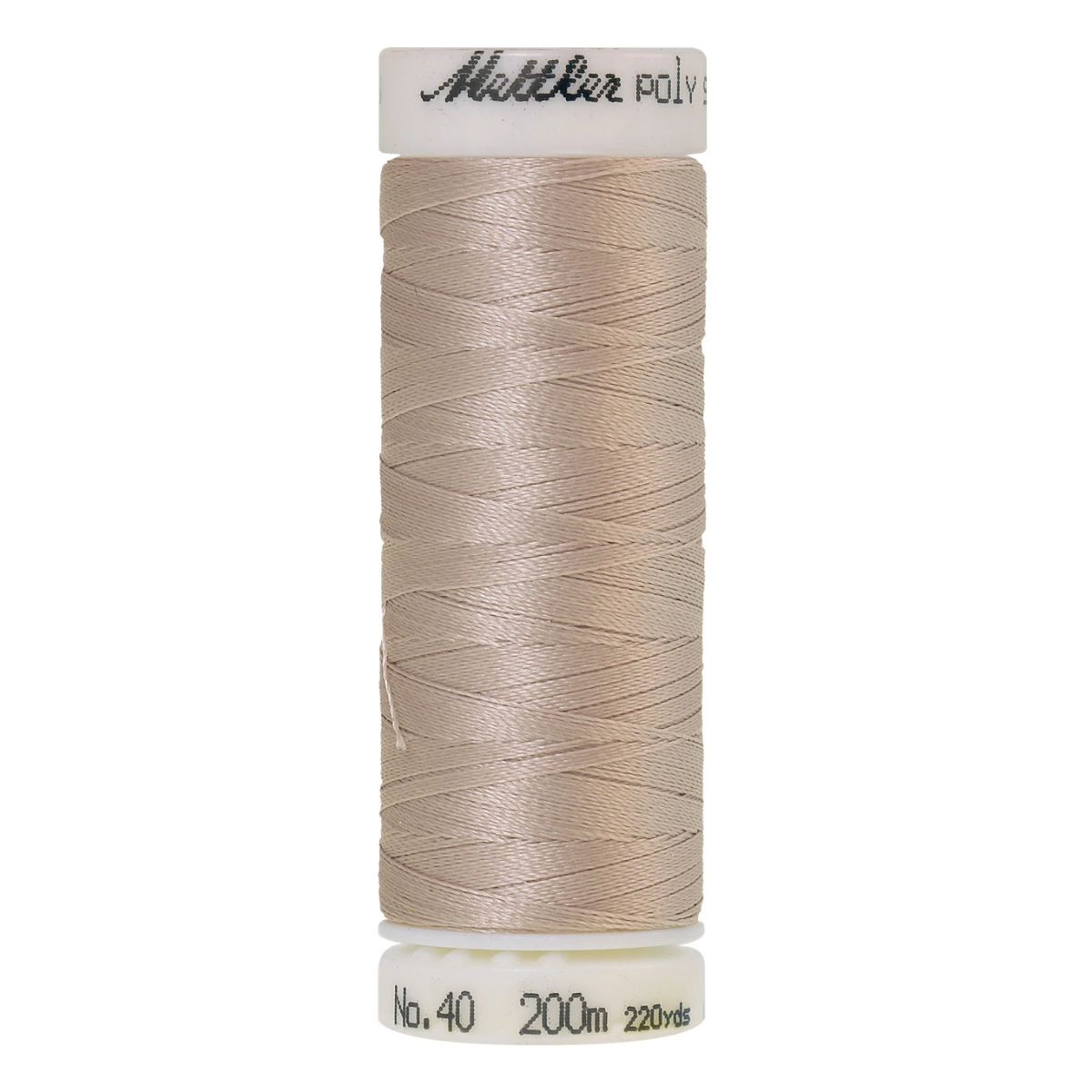 Mettler Poly Sheen Thread - 220 yds - Mystik Grey