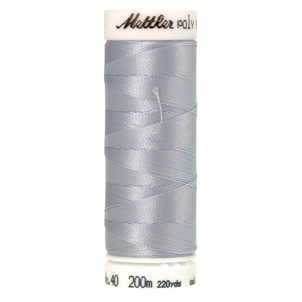 Mettler Poly Sheen Thread - 220 yds - Ice Cap