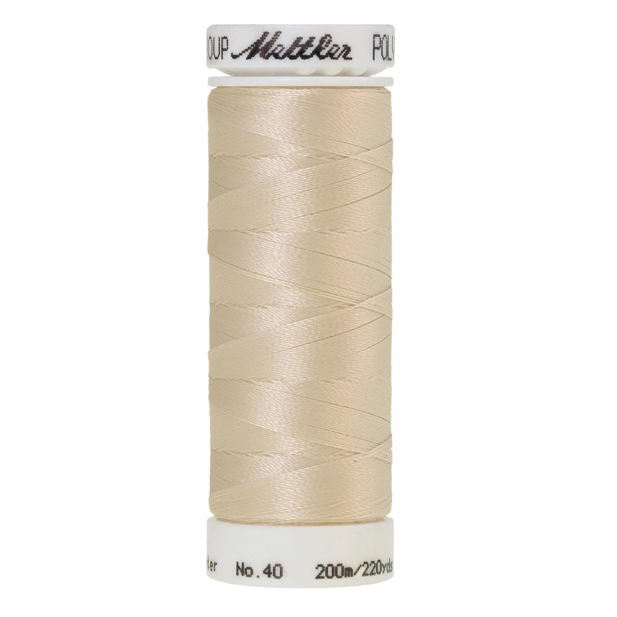 Mettler Poly Sheen Thread - 220 yds - Muslin
