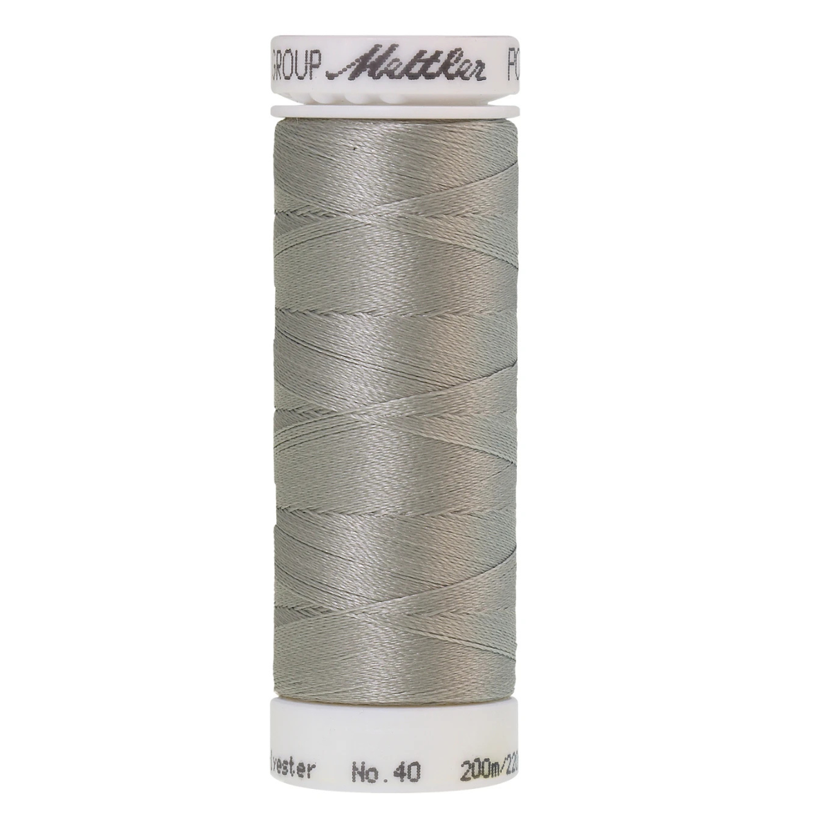 Mettler Poly Sheen Thread - 220yd - Sterling
