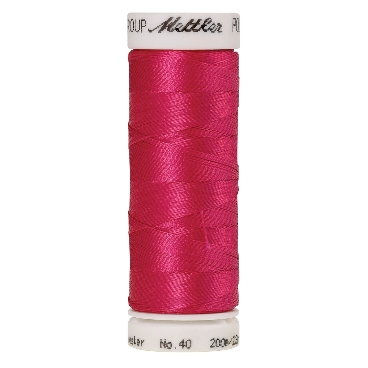 Mettler Poly Sheen Thread - 220 yds - Raspberry