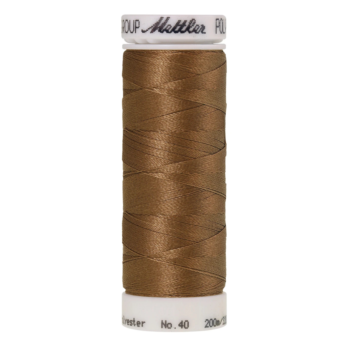 Mettler Poly Sheen Thread - 220 yds - Pecan
