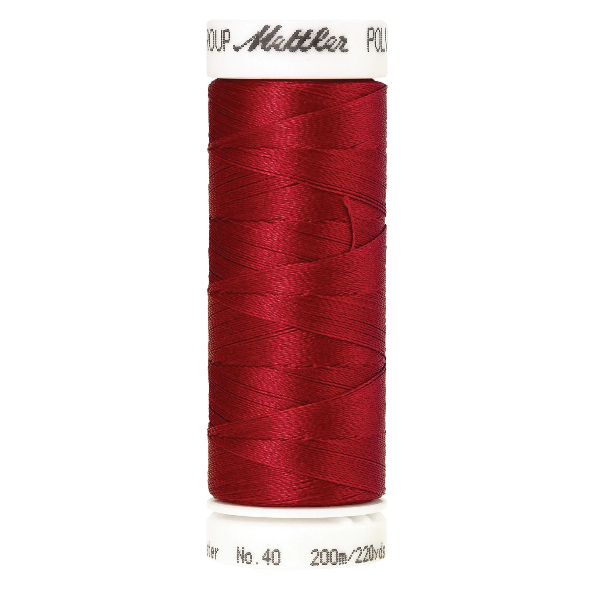 Mettler Poly Sheen Thread - 220 yds - Poinsettia