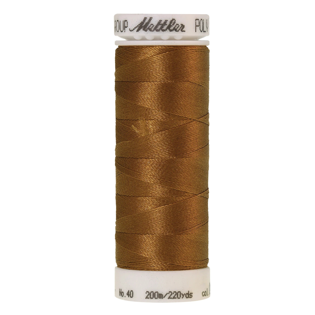 Mettler Poly Sheen Thread - 220 yds - Golden Grain