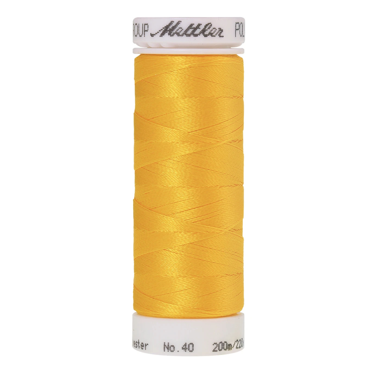 Mettler Poly Sheen Thread - 220 yds - Canary