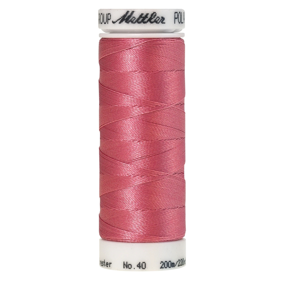 Mettler Poly Sheen Thread - 220 yds - Heather Pink