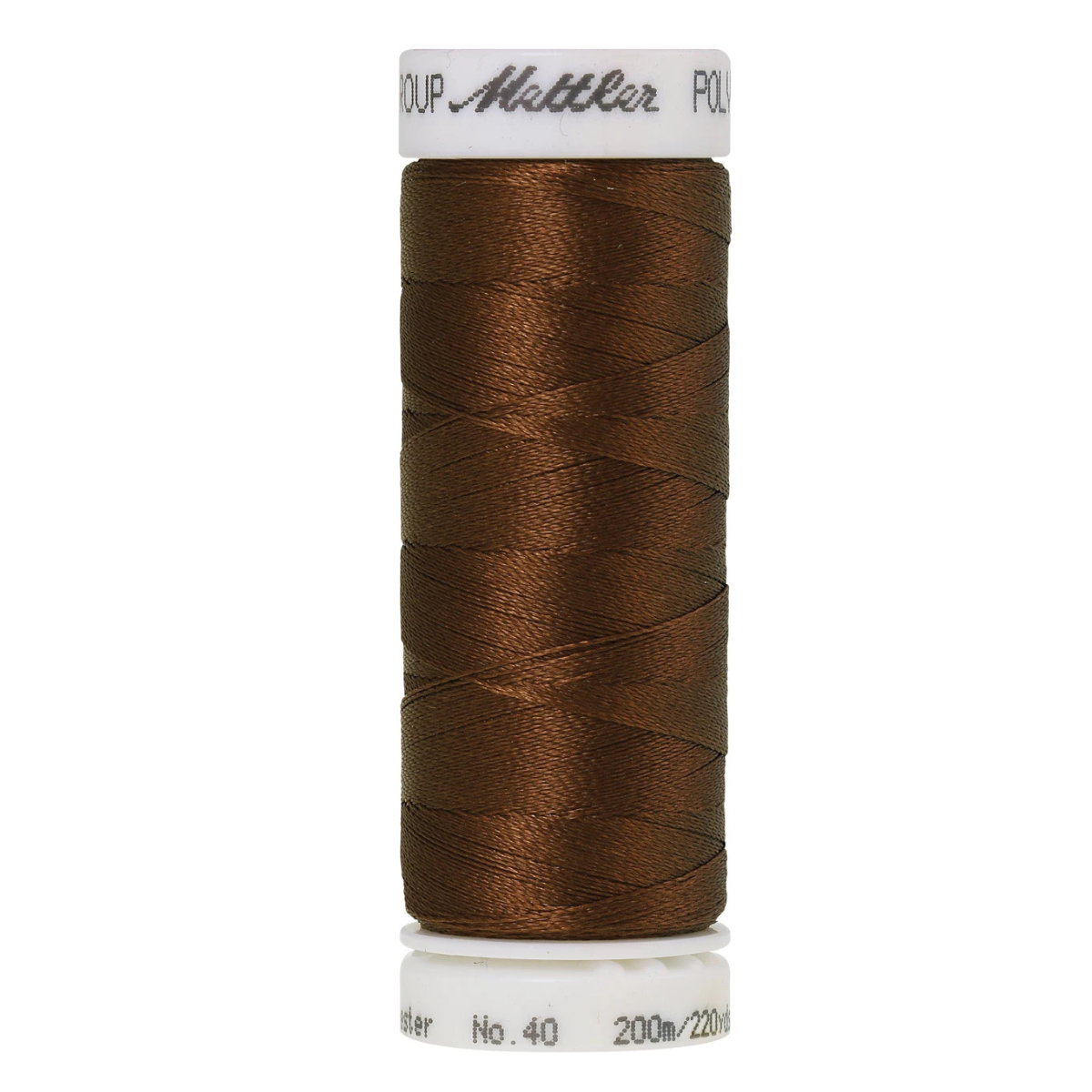 Mettler Poly Sheen Thread - 220 yds - Redwood