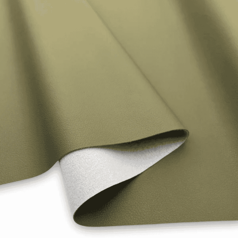 Simply Classic Faux Leather - Leaf Green