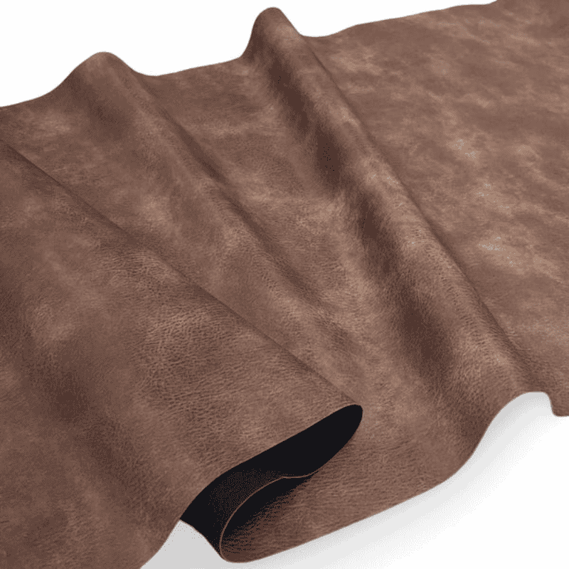 Simply Classic Faux Aged Leather - Dark Brown