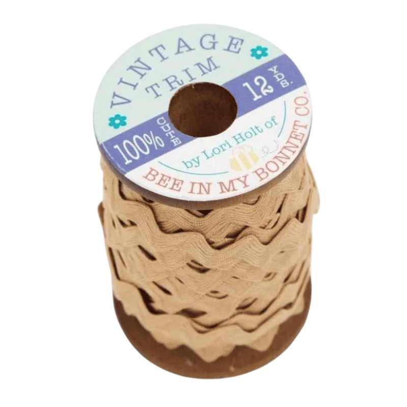 5/8" Ric Rac Trim - Nutmeg