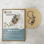 New Jersey Wood Embroidery Kit