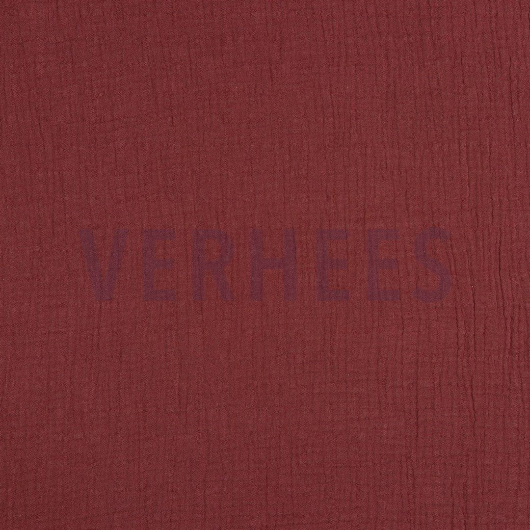 Double Gauze - Rouge