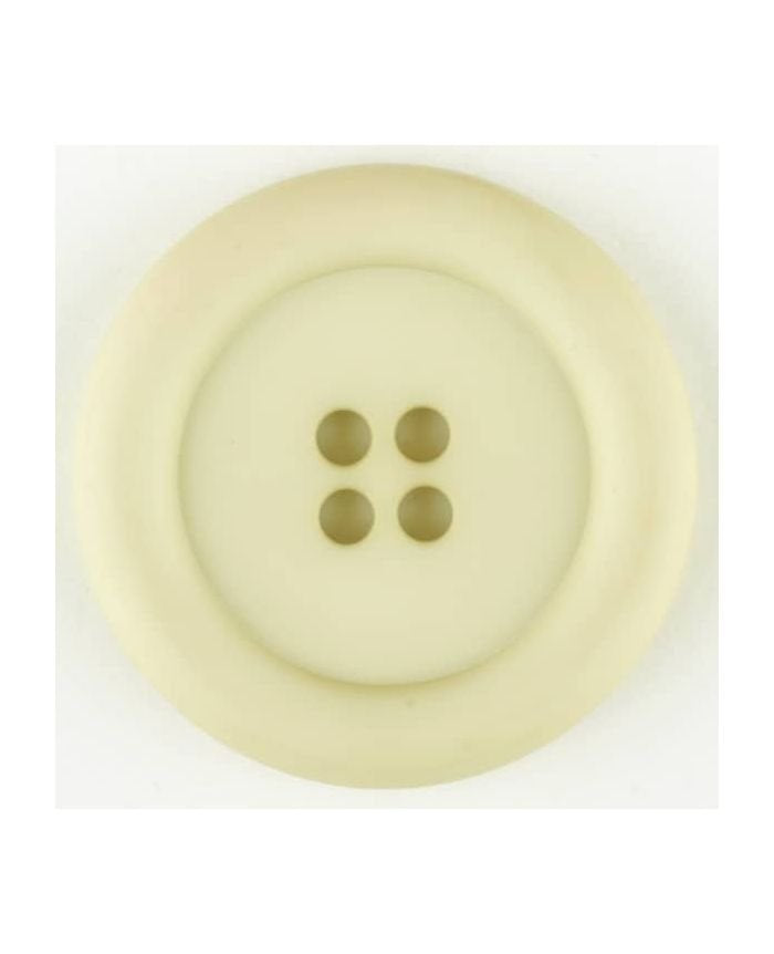 1-1/8" Polyamide Button - Light Beige