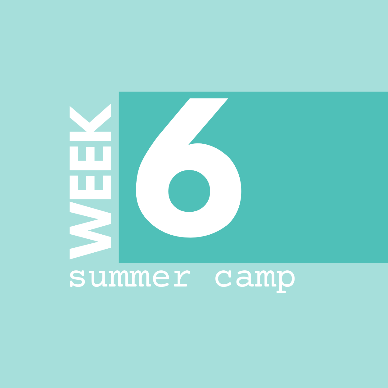 Summer Camp Week 6: July 27-31 | AM + PM Options