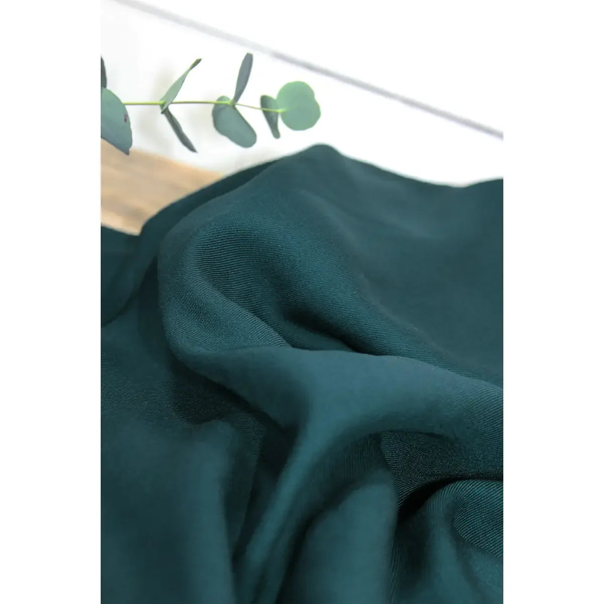Viscose Twill - Dark Lagoon - Green