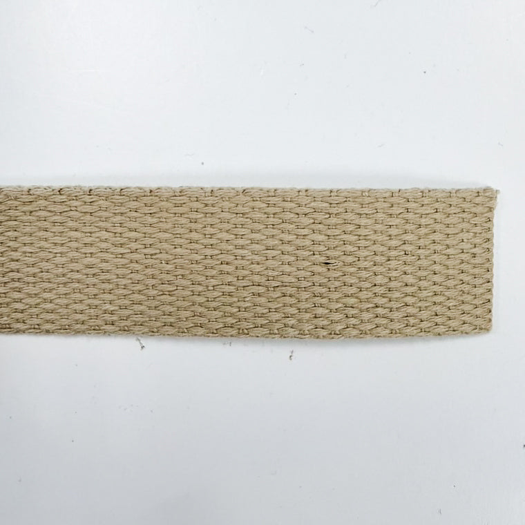 Cotton Webbing - 1-1/2" Wide - Tan (41)