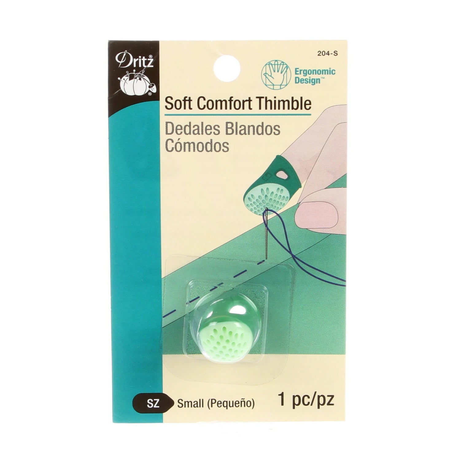 Dritz Soft Comfort Thimble - Small