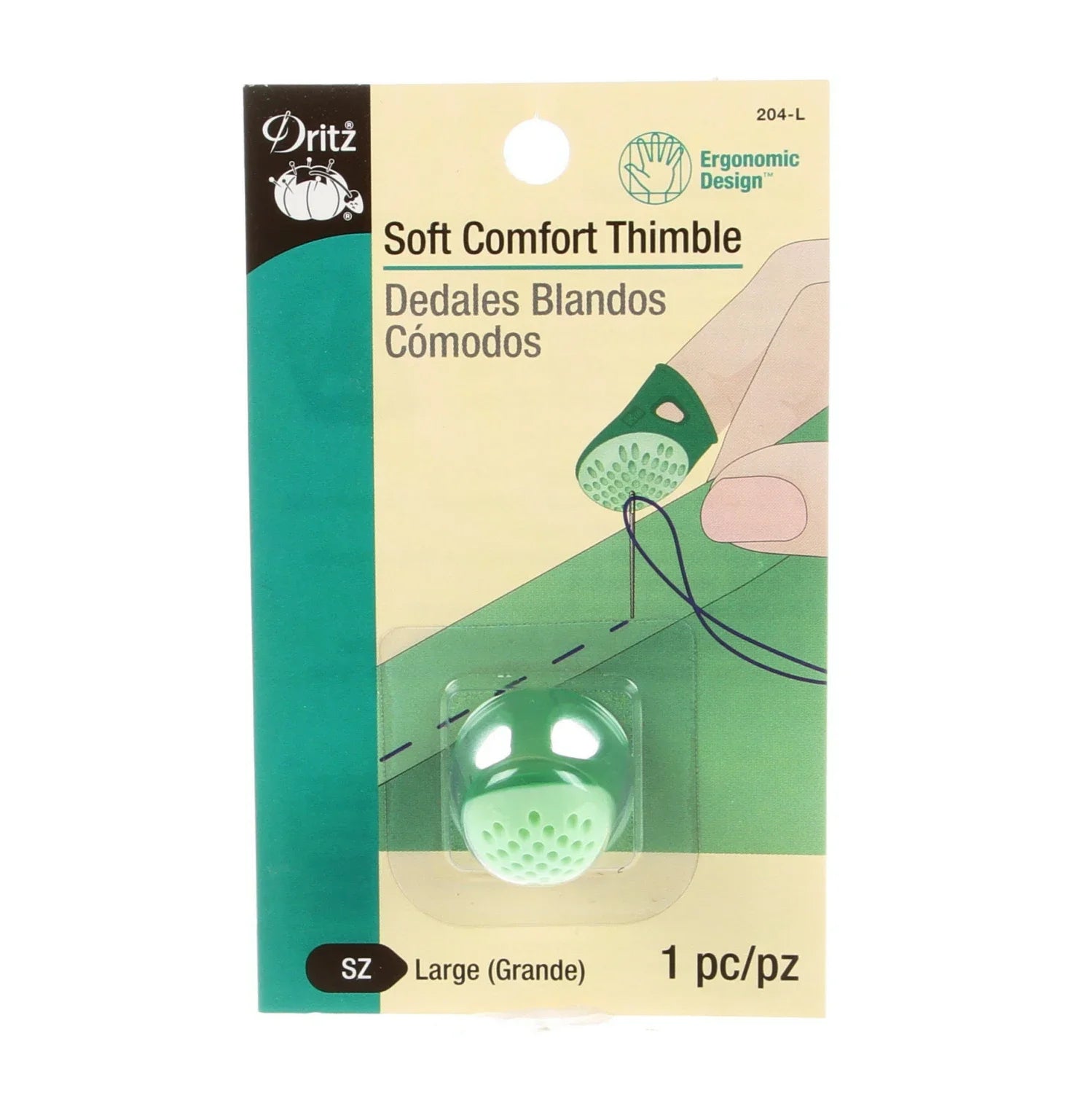 Soft Comfort Thimble - Large