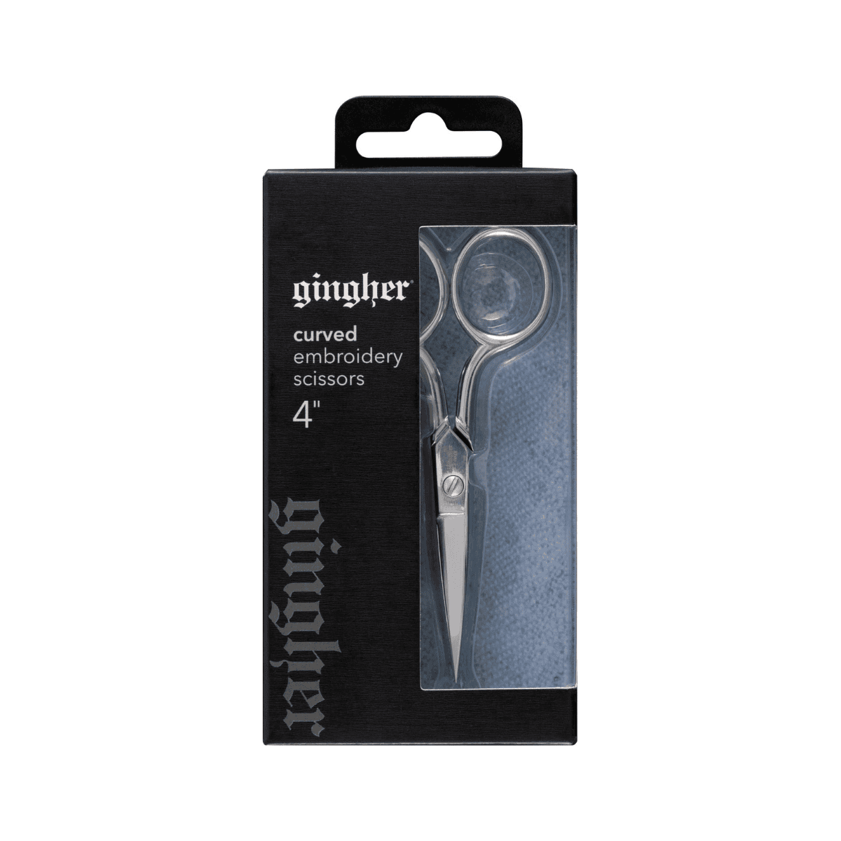 Gingher 4in Curved Embroidery Scissors