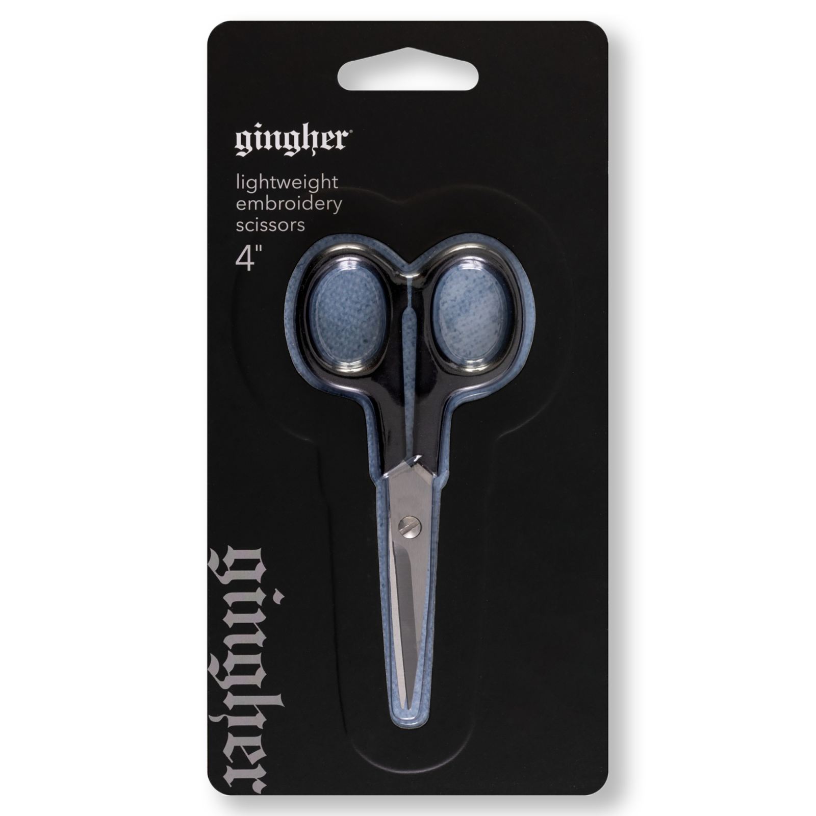 Scissors: Gingher 4" Lightweight Embroidery Scissors