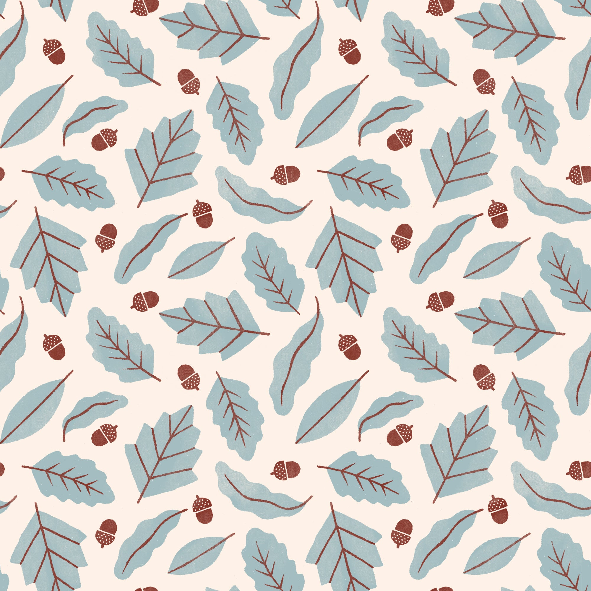 Folky Forest - Fallen Leaves - Blue
