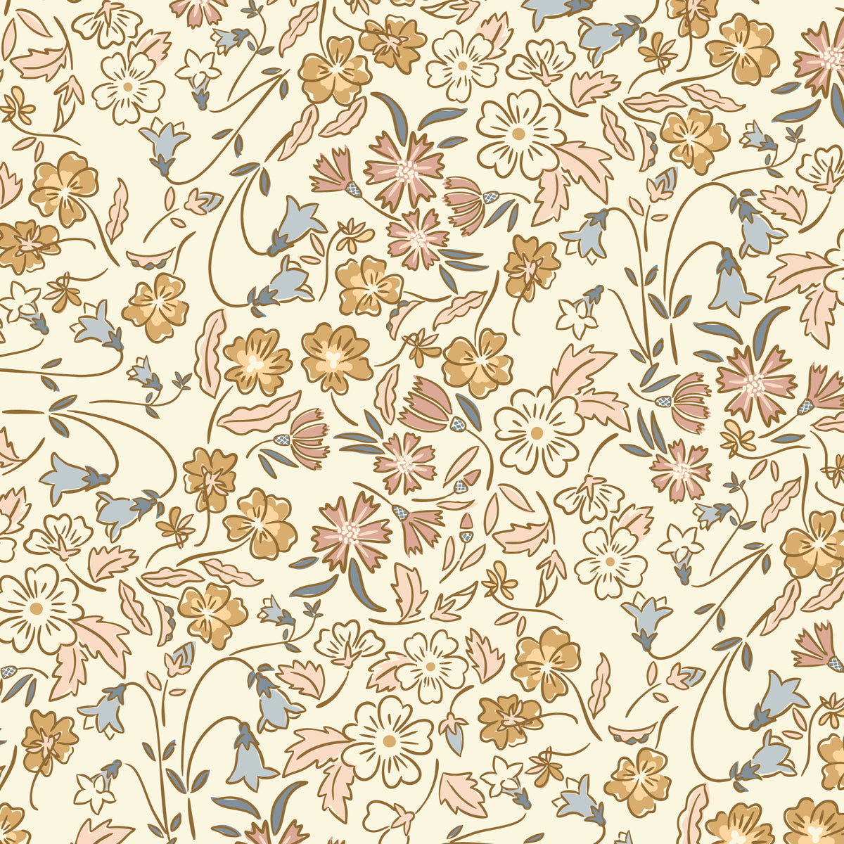 Gathering Light - Golden Scatter - Ivory