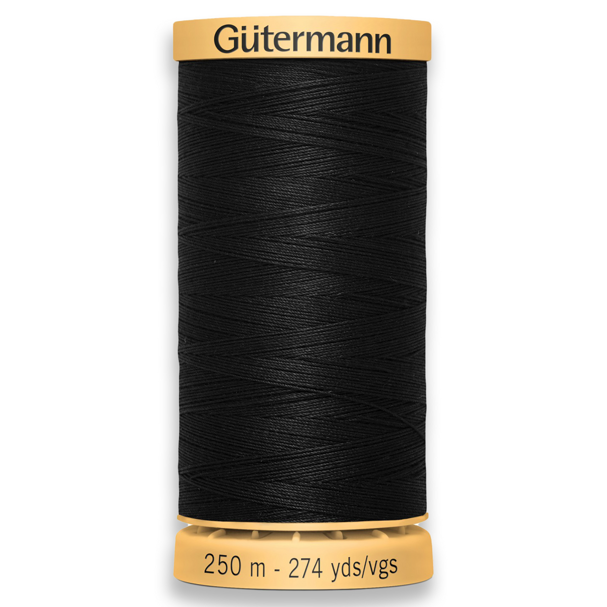 Natural Thread Roky Gutermann 100% Natural Cotton Thread 250m/273yds - Black – Urban Sewciety