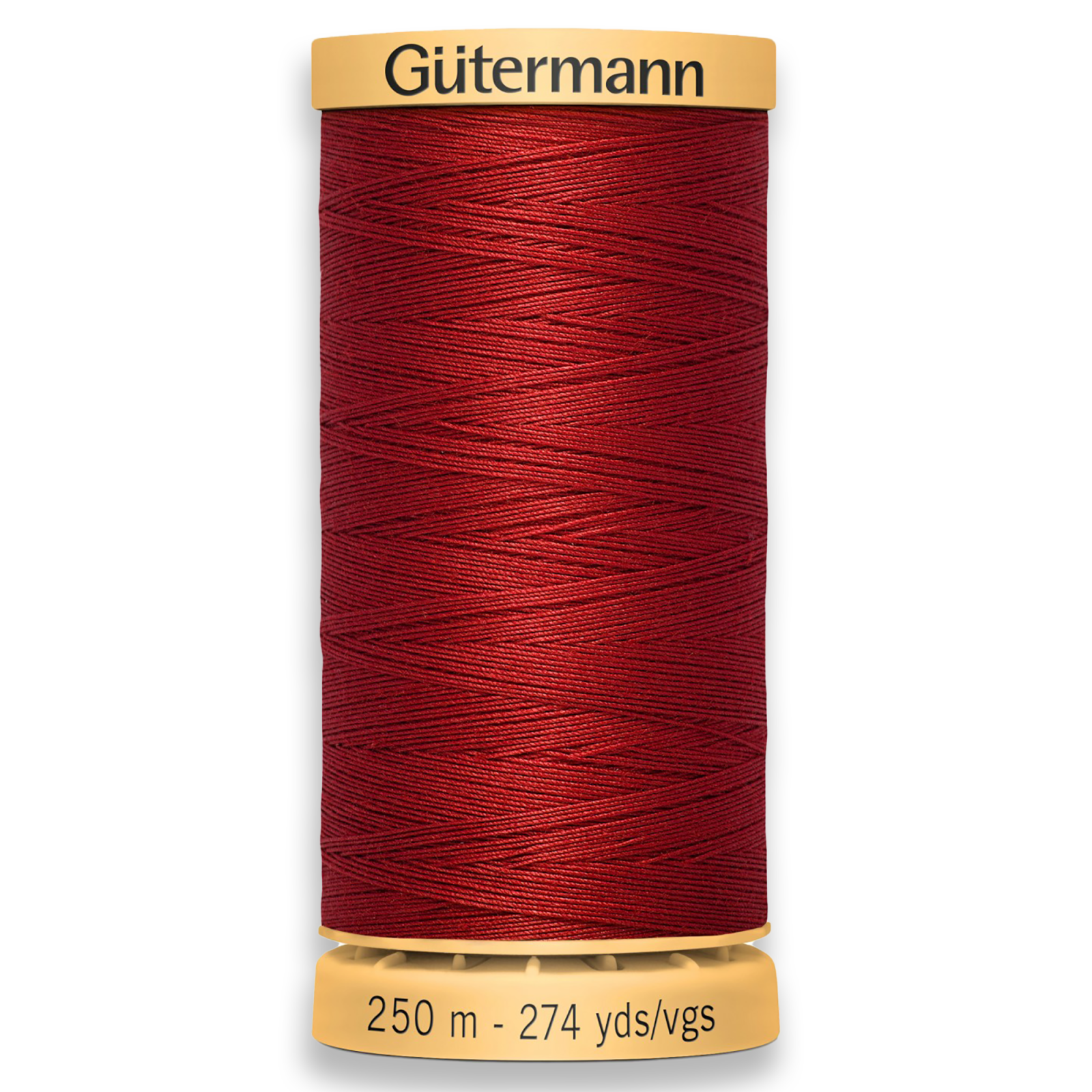 Gutermann 100% Natural Cotton Thread 250m/273yds - Wine