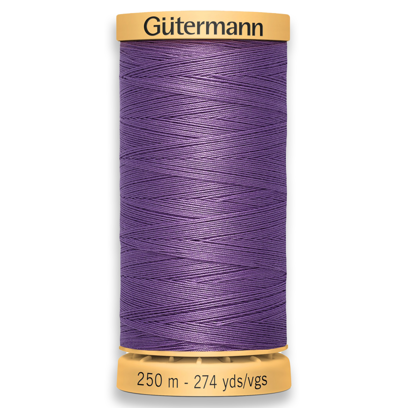 Gutermann 100% Natural Cotton Thread 250m/273yds - Purple