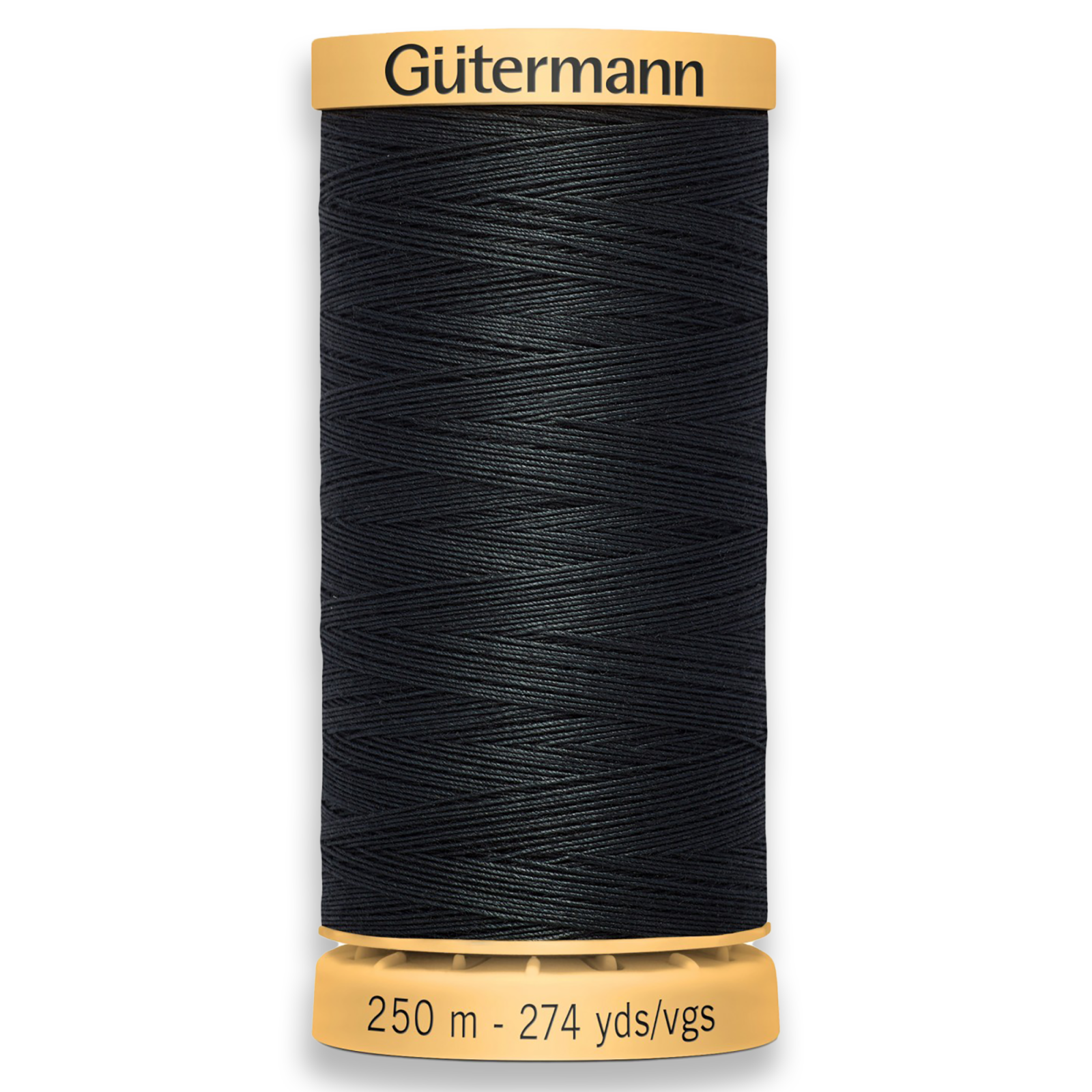 Gutermann 100% Natural Cotton Thread 250m/273yds - Dark Navy