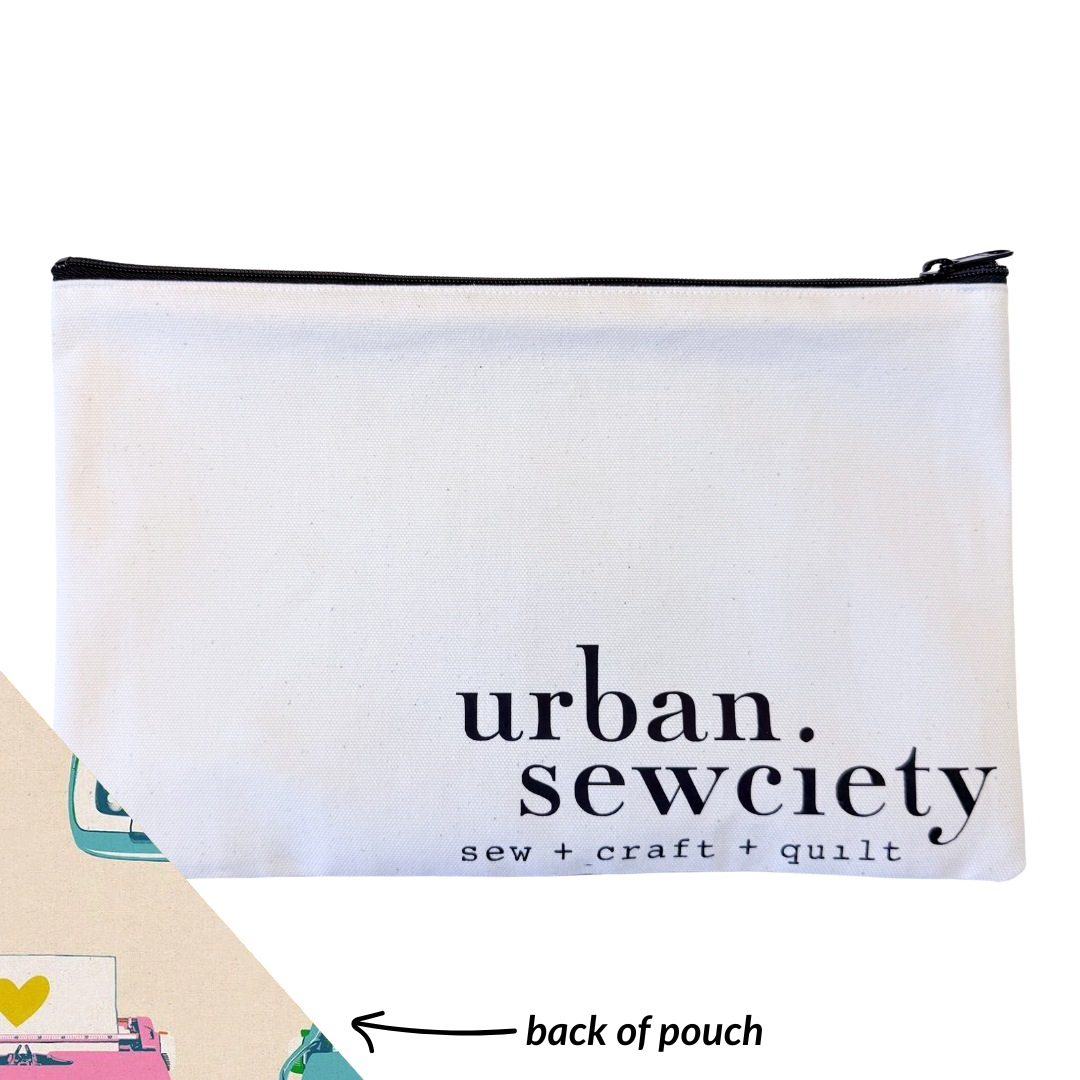 Urban Sewciety 9" Zipper Pouch + Tools