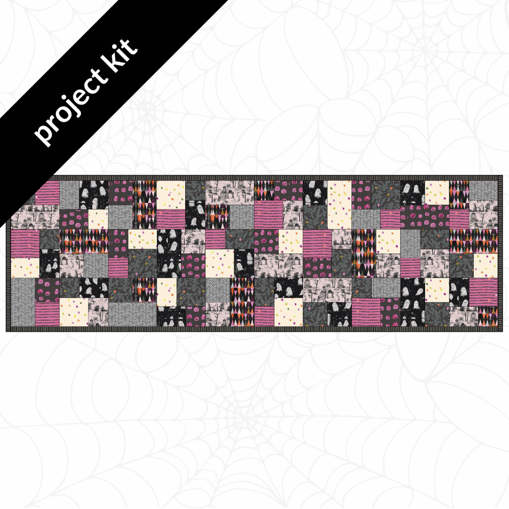 Halloween Project Kit : Mini Brick Road Table Runner