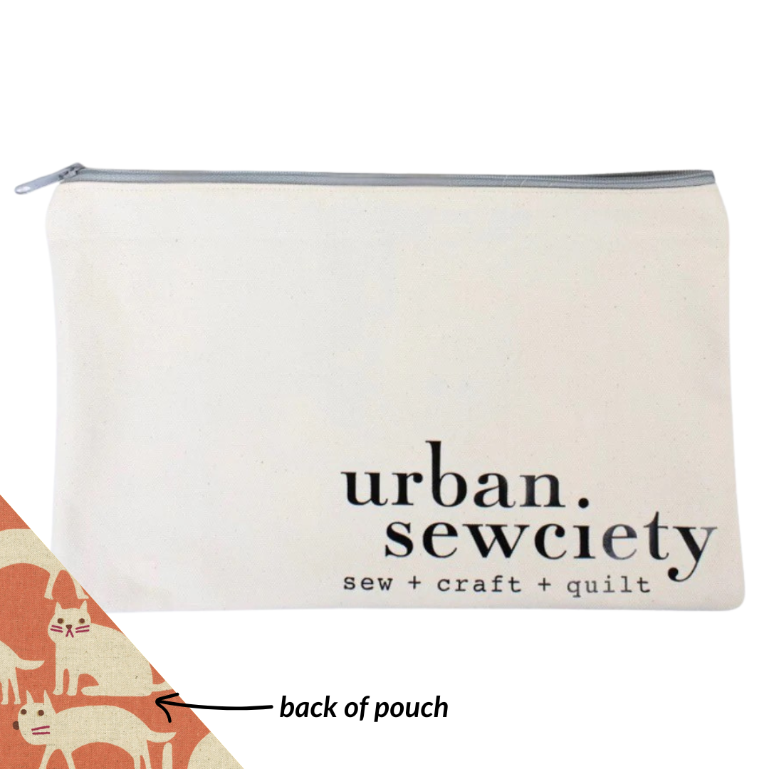Urban Sewciety 9" Zipper Pouch + Tools