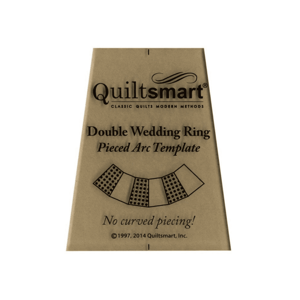 Quiltsmart Double Wedding Ring Cutting Template