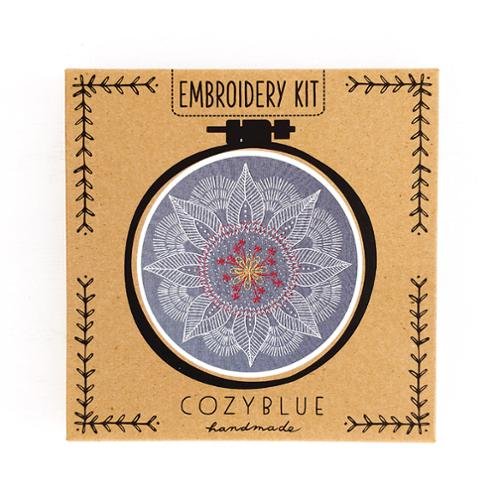 Cozyblue Handmade - Autumn Mandala Embroidery Kit