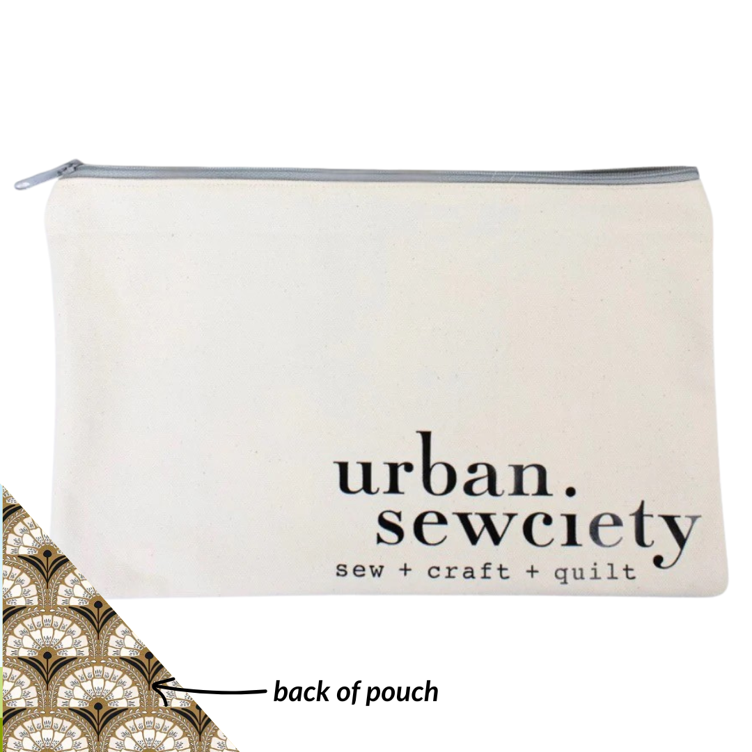 Urban Sewciety 9" Zipper Pouch + Tools