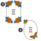 machine embroidery: customizable on-screen quilt labels