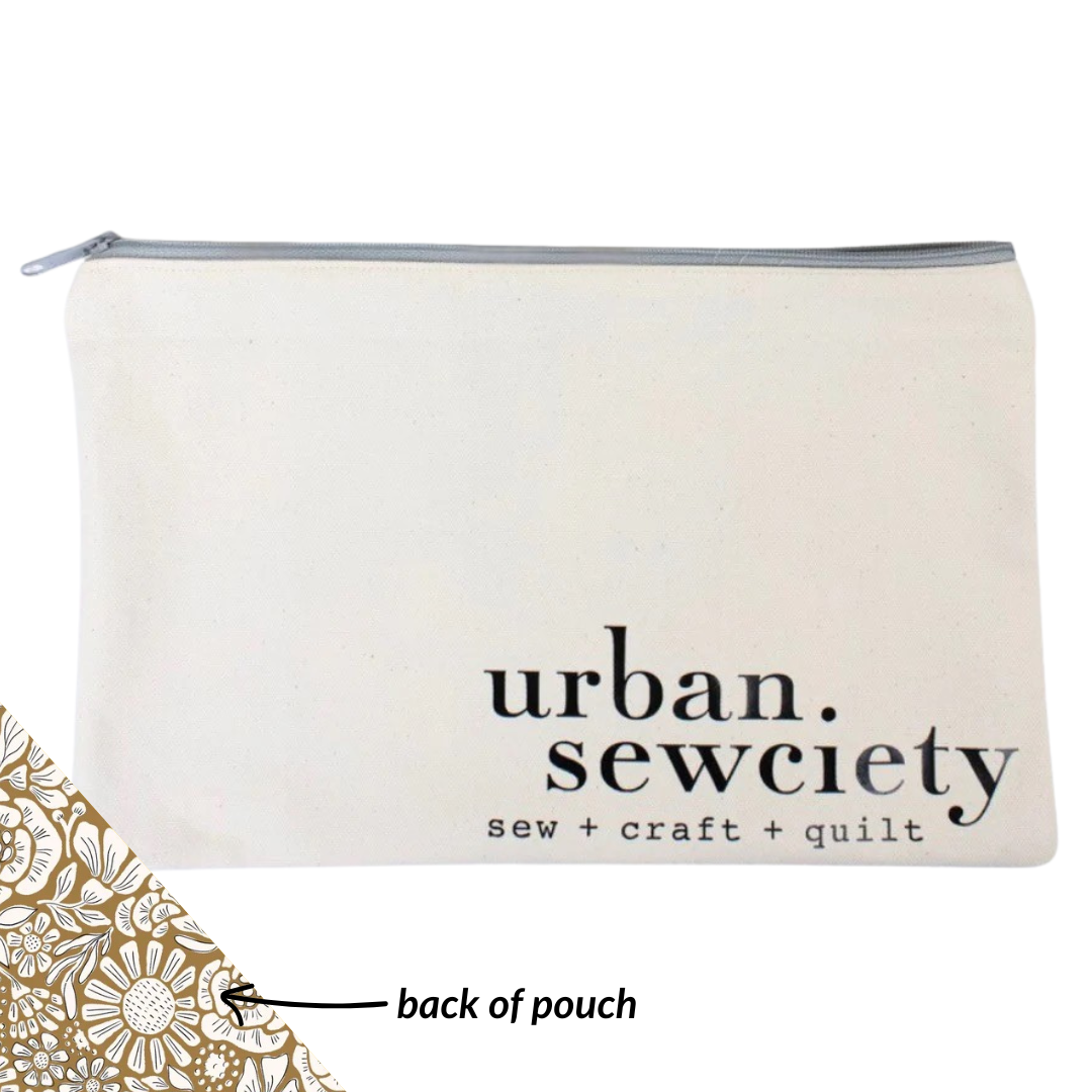 Urban Sewciety 9" Zipper Pouch + Tools