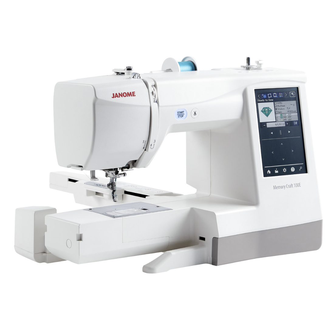 Janome Memory Craft 100E Embroidery Machine