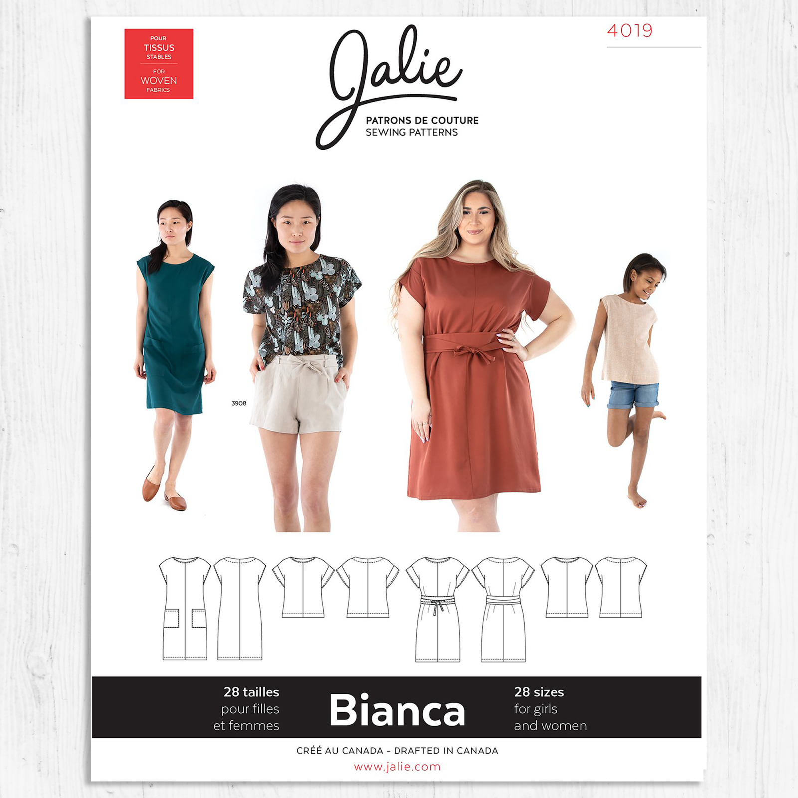 Jalie Patterns - Bianca Dress and Top