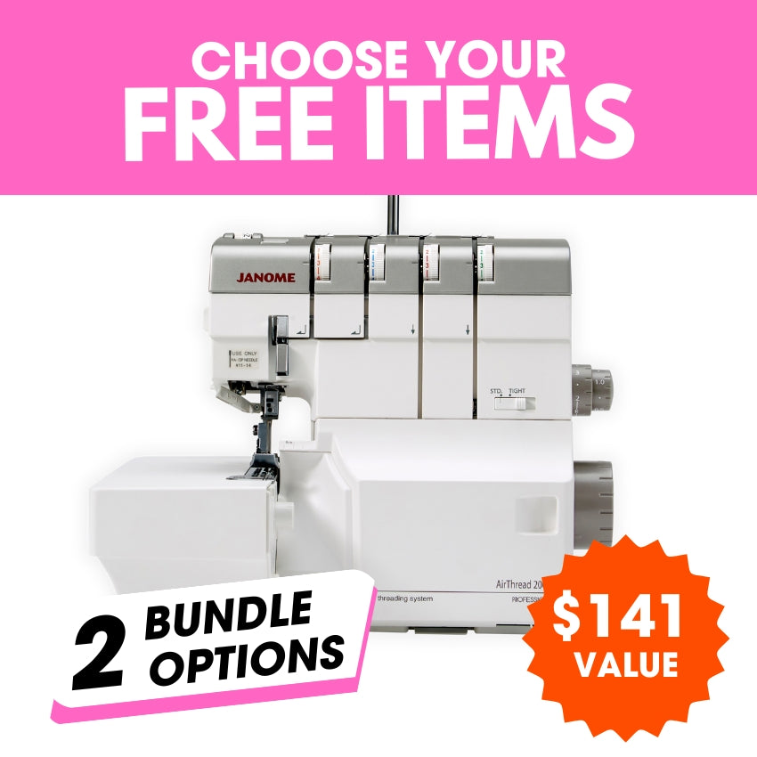 Janome Air Thread 2000D Professional Serger - FREE SHIPPING