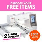 Janome Memory Craft 550ELE  Embroidery Machine - FREE SHIPPING