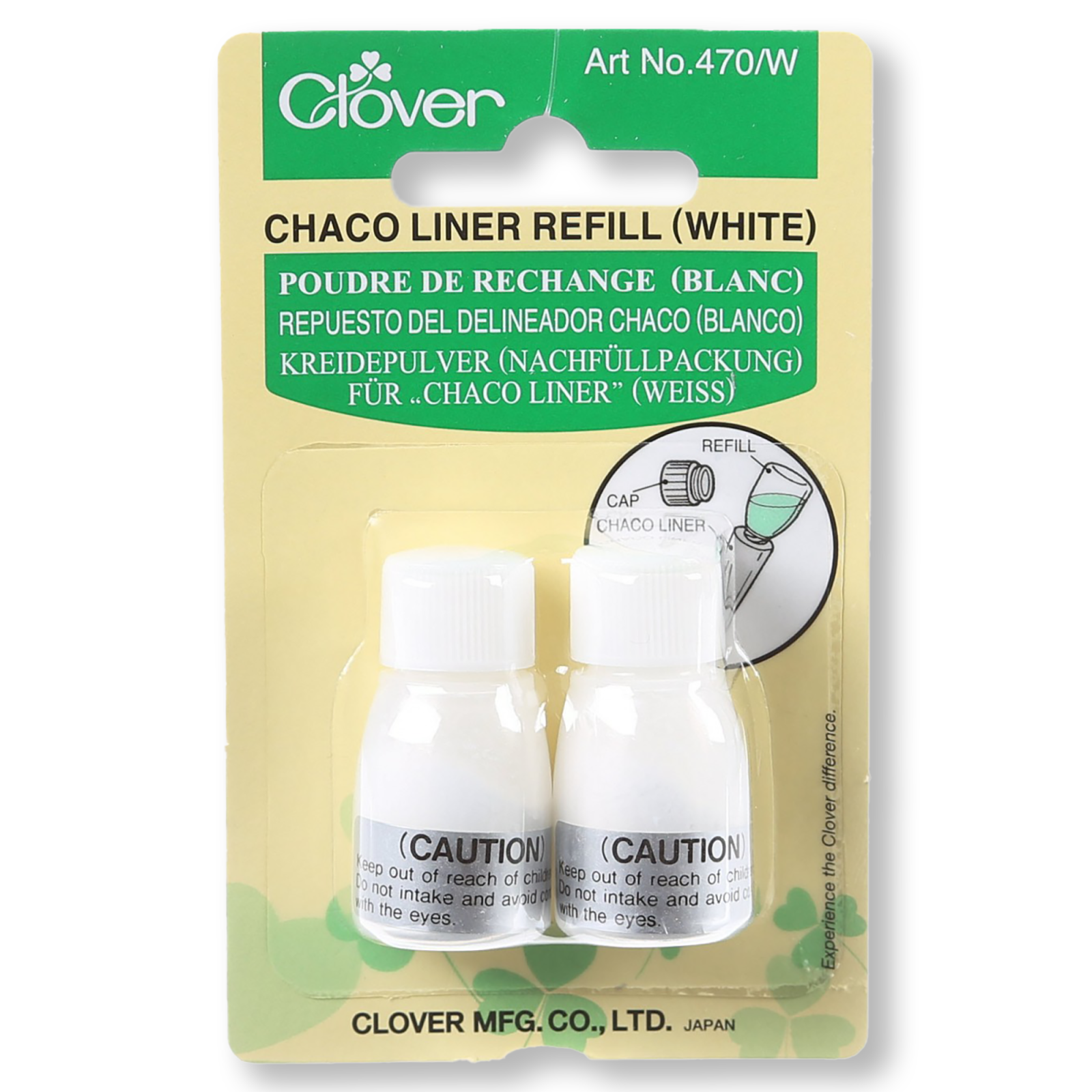 Chaco Liner Chalk Refill White