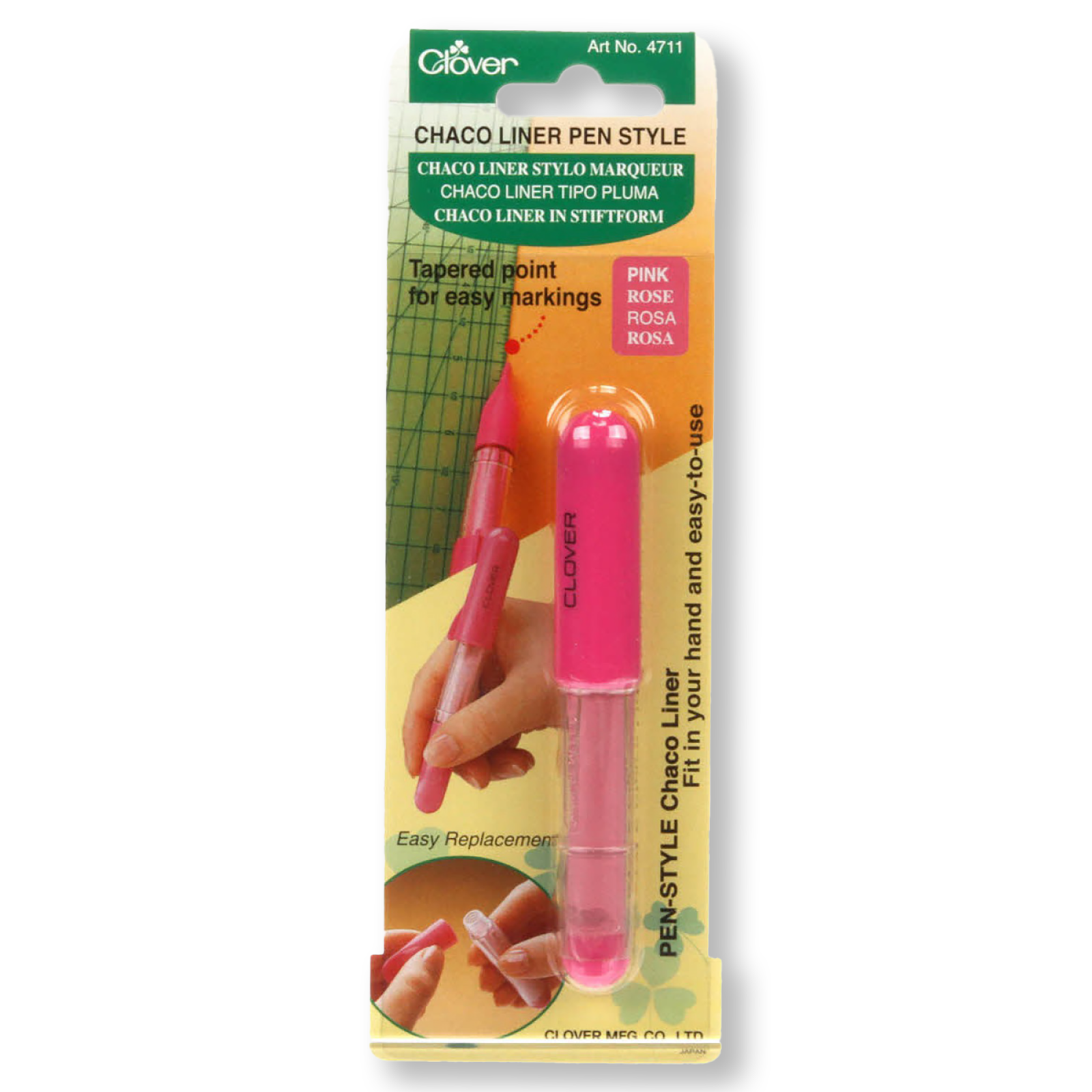 Chaco Liner - Pen Style - Pink Chalk