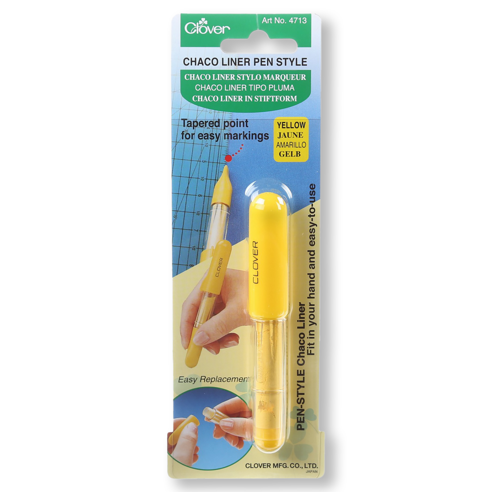 Chaco Liner - Pen Style - Yellow Chalk