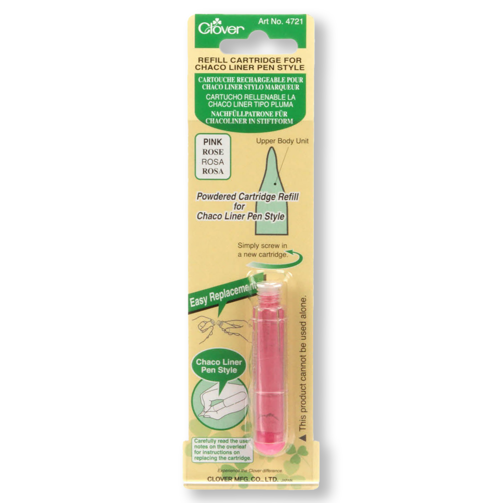 Chaco Liner Pen Chalk Refill Pink