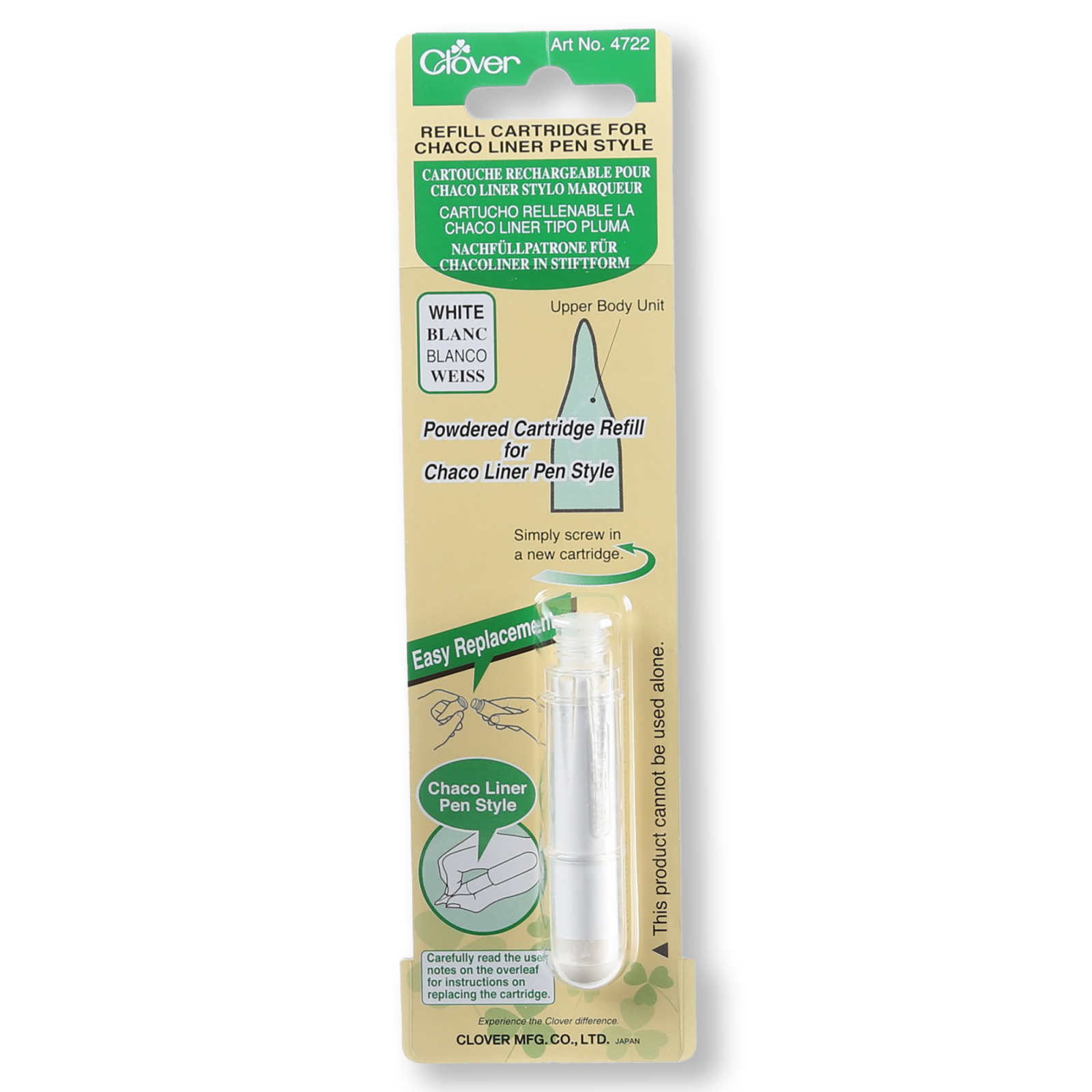 Chaco Liner Pen Chalk Refill White