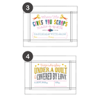 machine embroidery: in-the-hoop framed quilt labels